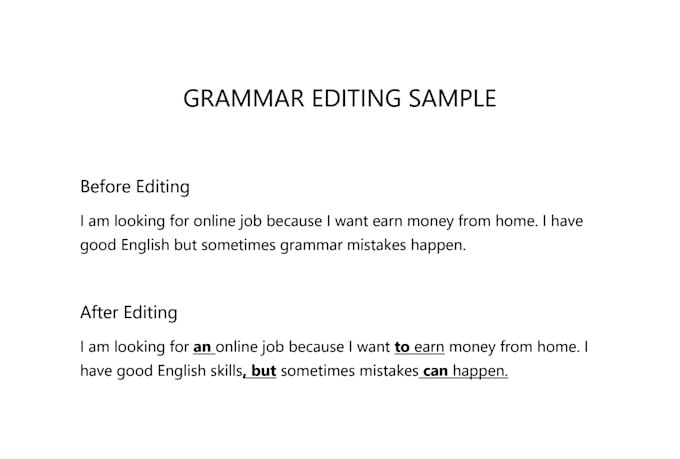 fix grammar, rewrite, and improve your english content